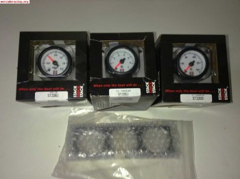 Vendo relojes de presion stack blancos
