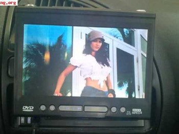 Radio dvd robotizada de 7 pulgadas