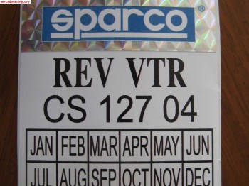 Pegatina holografica sparco