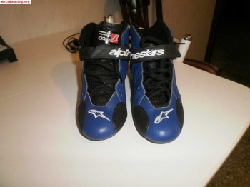 Botas azules alpinestars 90€ homologadas fia