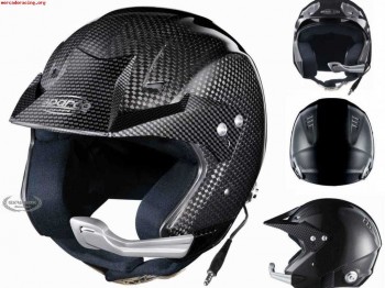 Casco nuevo sparco wtx j-7i air carbono snell 2010!!!!