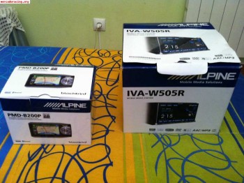 Pantalla doble din navegacion alpine 700€ nueva