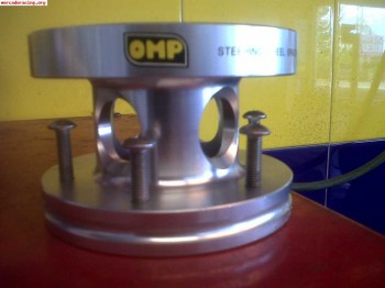 Desplazador de volante omp en aluminio