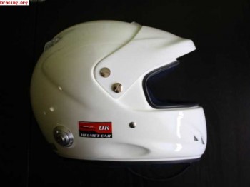 Casco sparco wtt nuevo homologado c/hans