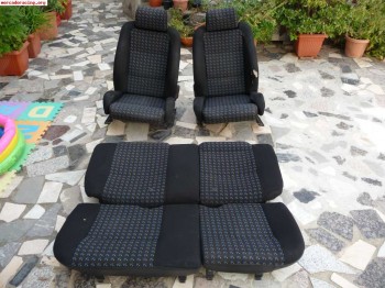 Vendo asientos renault clio 16v fase 1 en zona barcelona - m