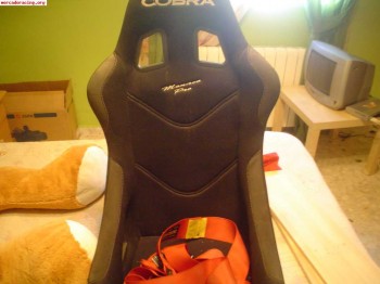 Se vende baquet y arnes homologados hasta 2014