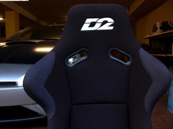 Baquet de fibra d2racing