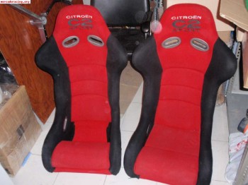 Baqets c2 r2 oficiales citroen sport