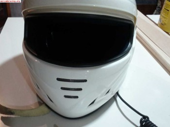 Vendo casco y hans