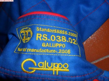 Mono galuppo ,poco uso ,talla grande homologado.