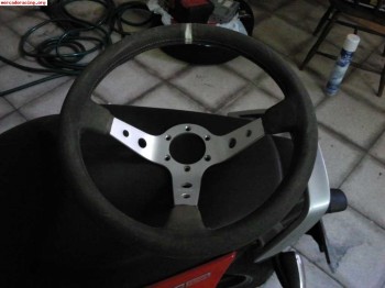 Volante desplazado original omp