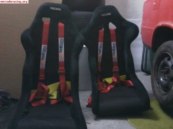 Vendo baquets de carbono