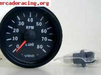 Reloj rpm vdo 80mm