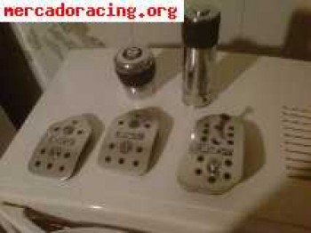 Pack pedales pomo y freno de mano