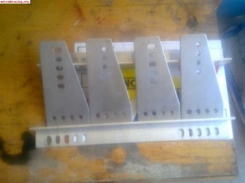 Base lateral de aluminio para backet 40€