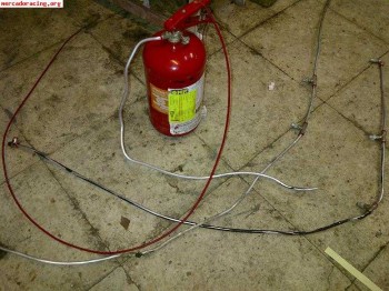 Kit de extincion manual completa con tuverias 180€