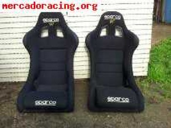 Vendo 2 baquets homologados (sparco)