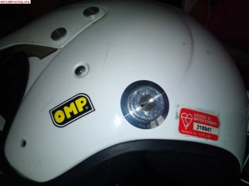 Casco omp con sistema peltor 250 € homologado