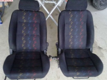 Asientos delanteros de 106 rallye
