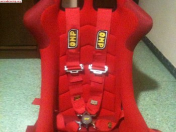 Vendo asientos backets omp  pata negra en perfecto estado