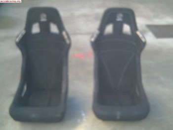 Bakets sparco con bases de ax saxo