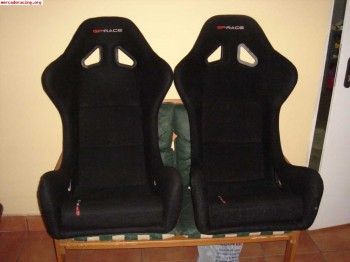 Venta de pareja de bakets gp race comprados en 2010