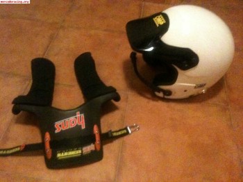Casco homologacion snell  hans 450 euros