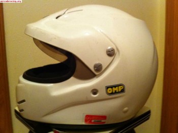 Casco omp integral barato pegatina roja 150 euros homologado