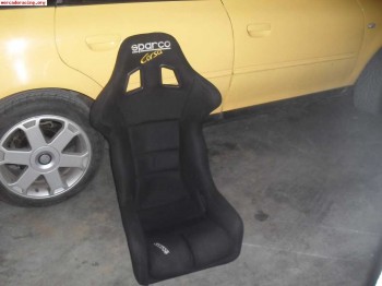  se vende baket sparco corsa  con apenas uso,