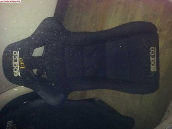 Vendo 2 bakets  sparco evo  caducados.