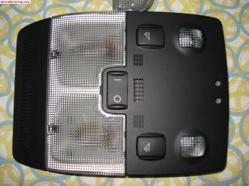 Plafón s-line lectura de mapas para audi a3 8p, a4 b6 y b7, 