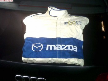 Mono ignifugo mazda cup color crema caducado