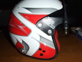 Casco sparco  centralita  auriculares