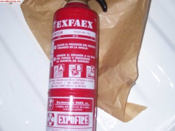 Vendo extintor de mano