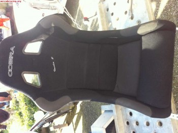 Backets cobra de fibra homologados impolutos