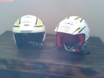 Cascos omp y sparco 300 euros.