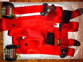 Cinturones rojos traseros ( 80€ )