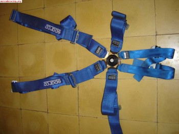 Vendo 2  arneses sparco 6 puntos x 99€