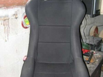 Baquet negro ektor muy buen estado