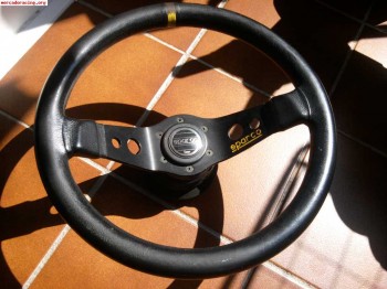 Volante sparco y piña ford