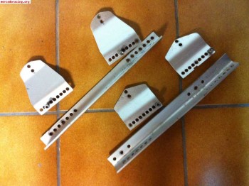 Base backet aluminio