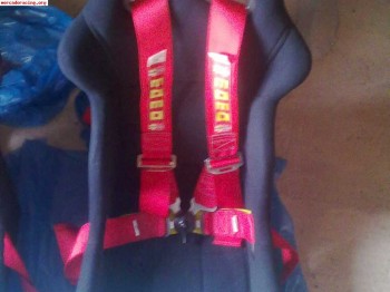 Venta baquets, arneses (momo corse) y correderas universales