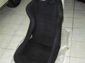 Baquet ektor negro con guias