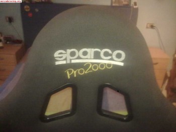 Vendo o cambio baquet sparco pro 2000 regalado de fibra