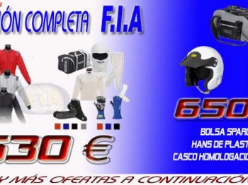 Oferta equipacion rallye