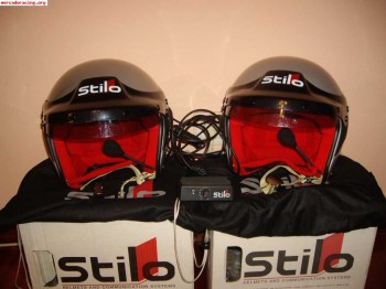 Se venden cascos y centralita stilo