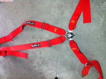 Arneses xbel rojos caducados e impolutos 4 puntos