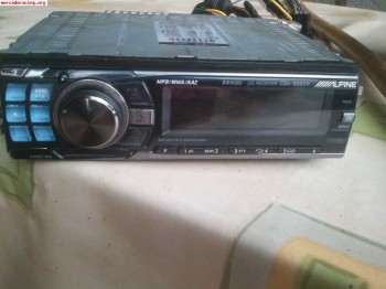 Radio cd alpine cda 9884r