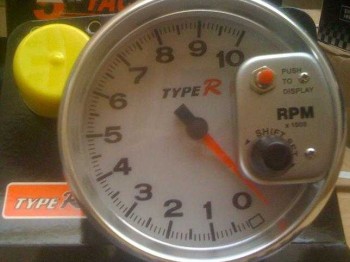 Vendo cuenta revoluciones con shift light