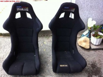 Pareja de bacquets sparco atlas caducados